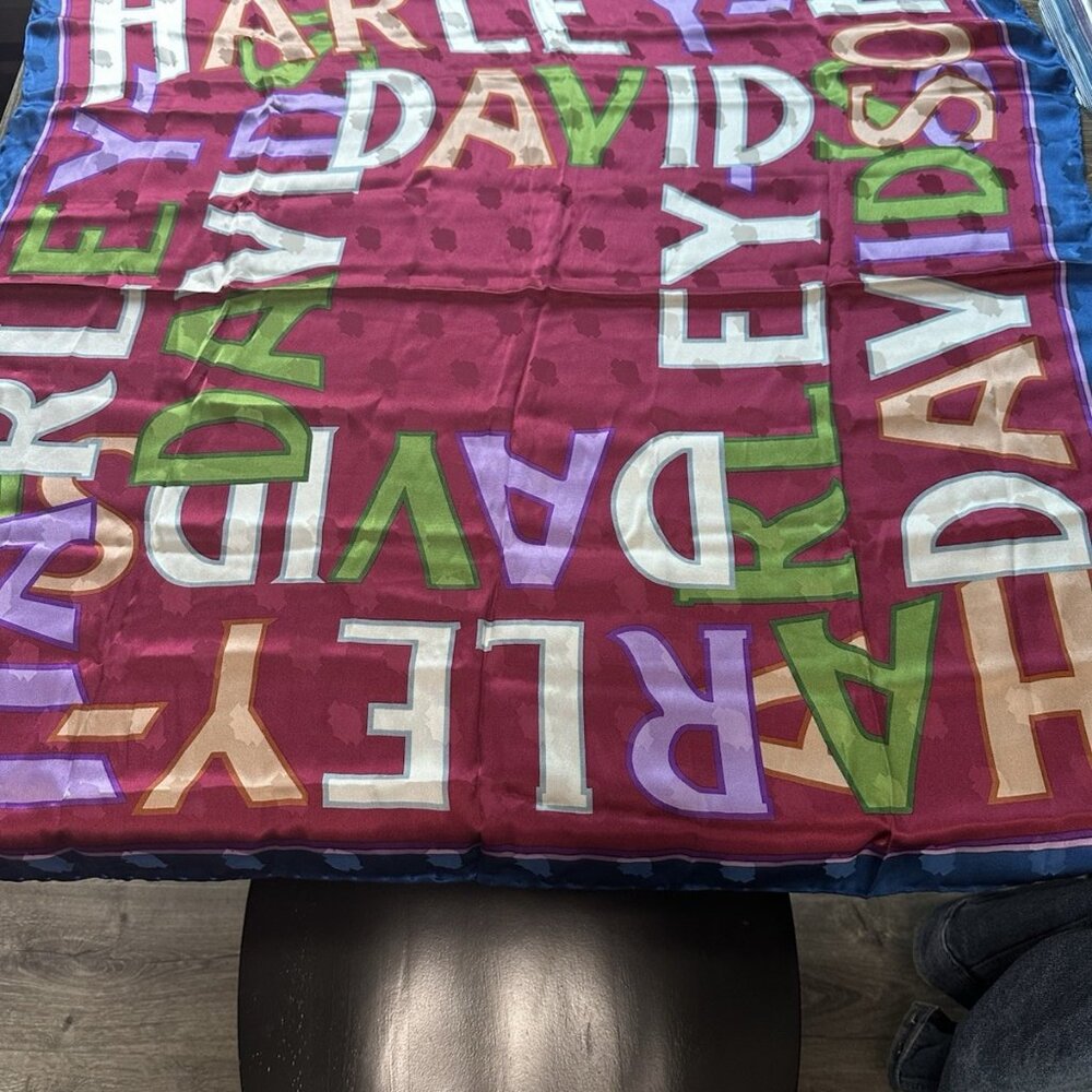 Harley Davidson Silk Scarf